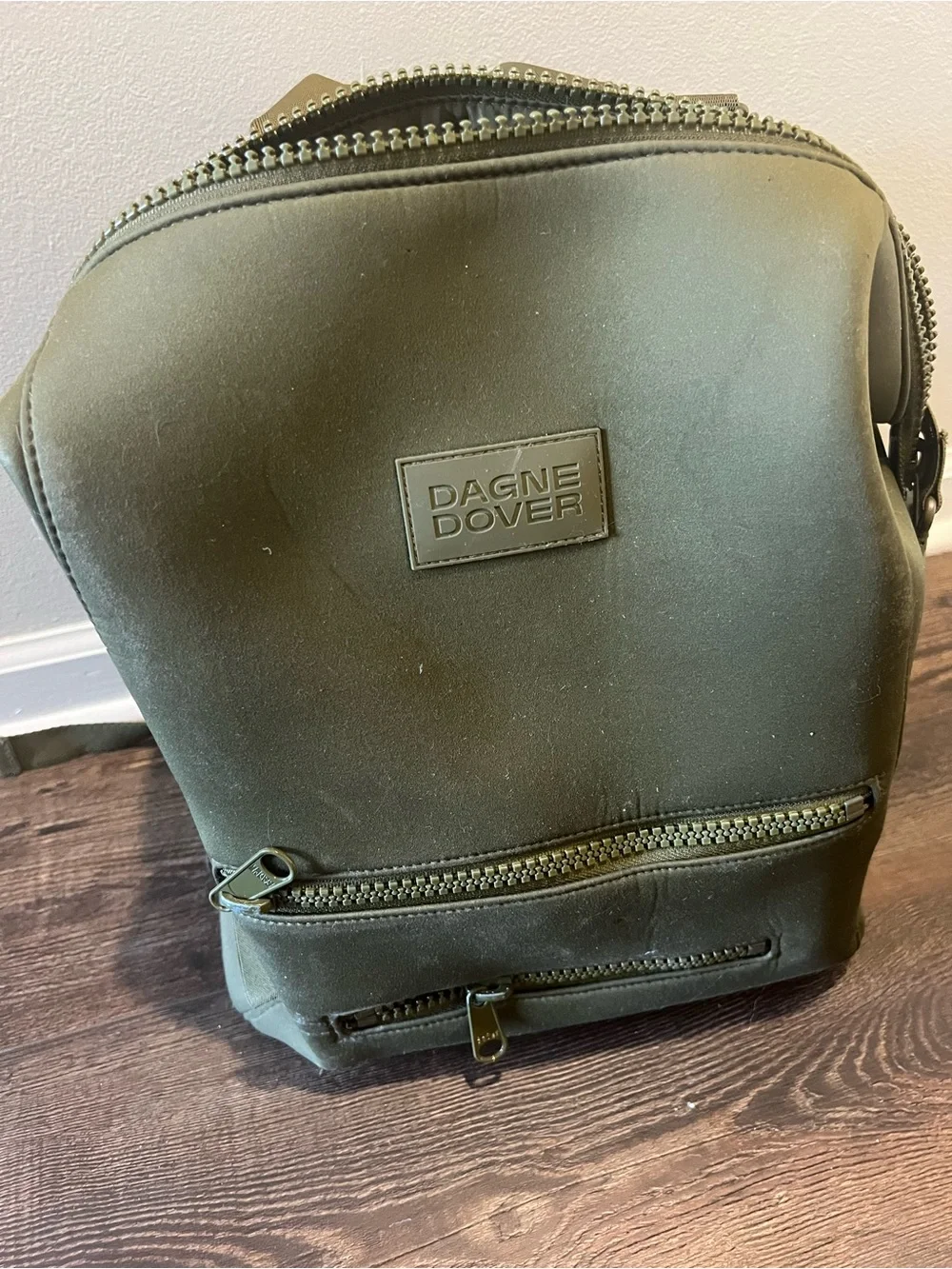 Dagne Dover Indie Diaper Backpack in Moss Large